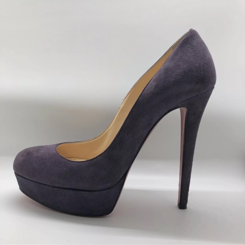 Christian Louboutin Bianca heels purple suede 39